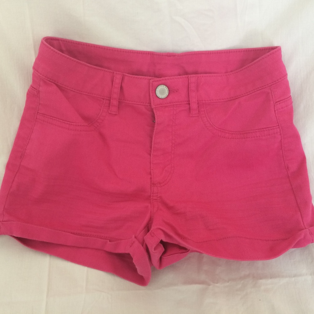 Hot cotton pink shorts